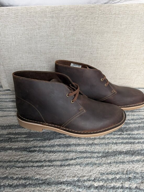 Clarks Bushacre 2 Desert Boots Men\'s 11 Beeswax Leather Chukka NWOT main image 6